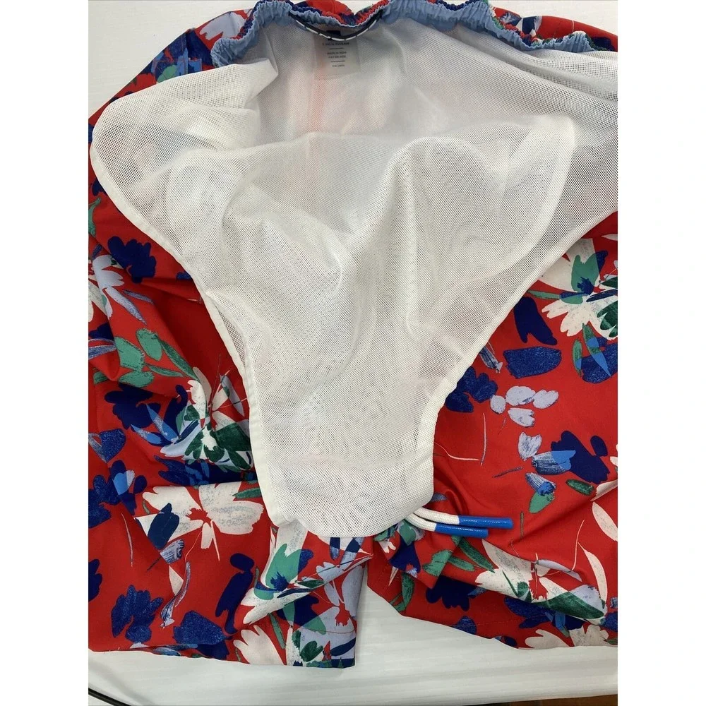 Bonobos Men’s Riviera Recycled Swim Trunks Shorts Rio Floral Printed Sz XL